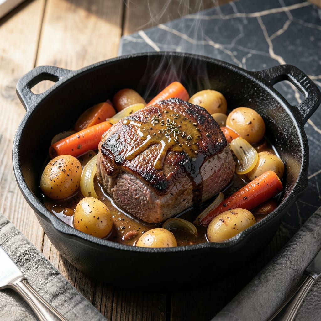 5 star pot roast crock pot recipe detailed visual guide