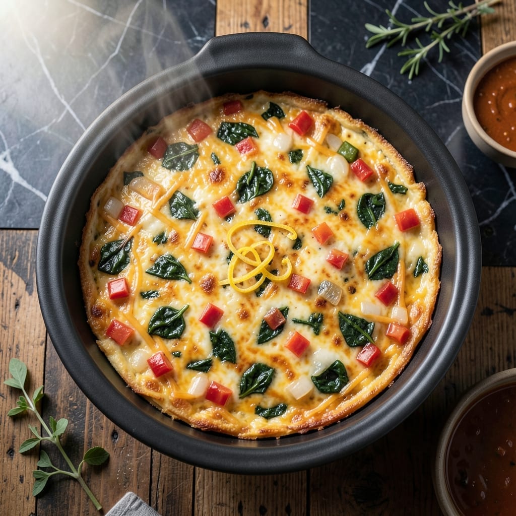 Crock Pot Frittata Recipe: Effortless Hands-Off Breakfast