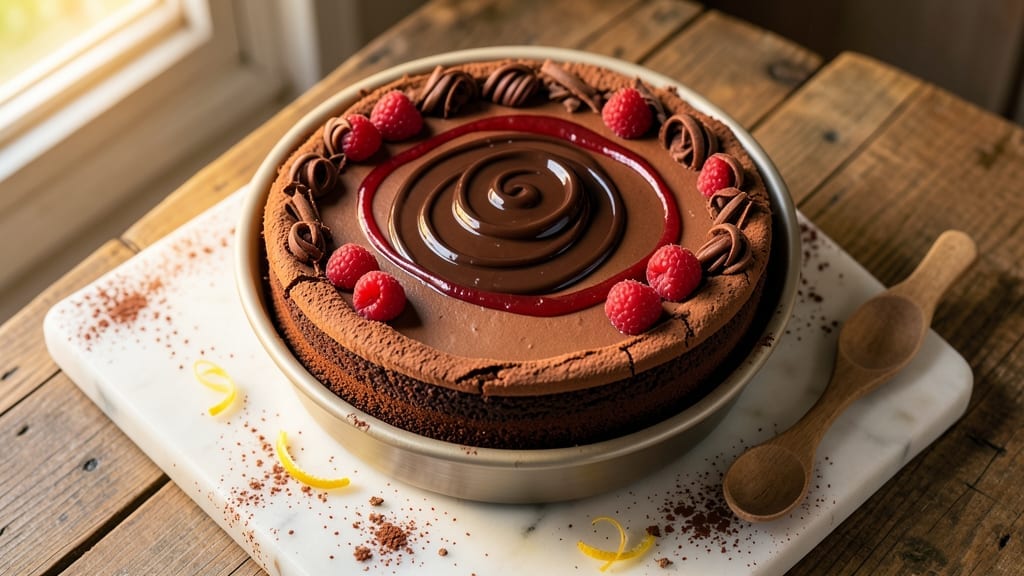 30th Anniversary Chocolate Cake Cheesecake Recipe: Dual-Layered Decadence With Vanilla Bean Swirl