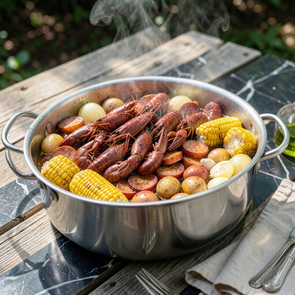 Crawfish Boil Pot Recipe: Spicy Cajun Feast in One Pot