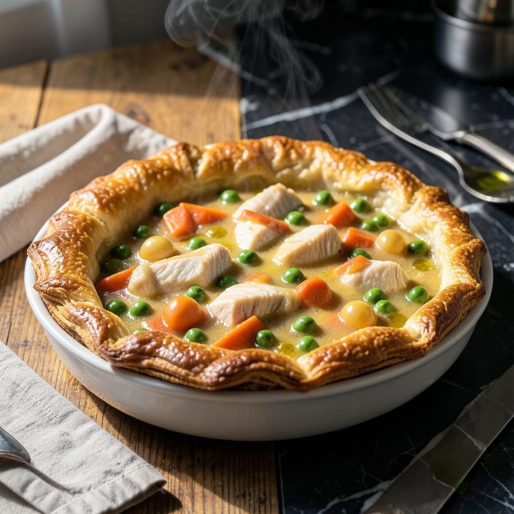 Natasha's Kitchen Chicken Pot Pie Recipe: Flaky Crust and Comforting Fillings