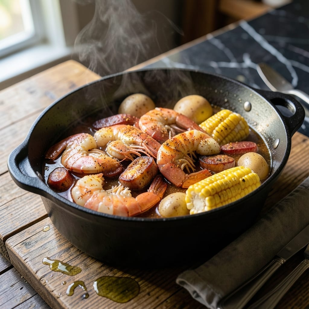 Junk Pot Boil Recipe: Hearty One-Pot Seafood Feast