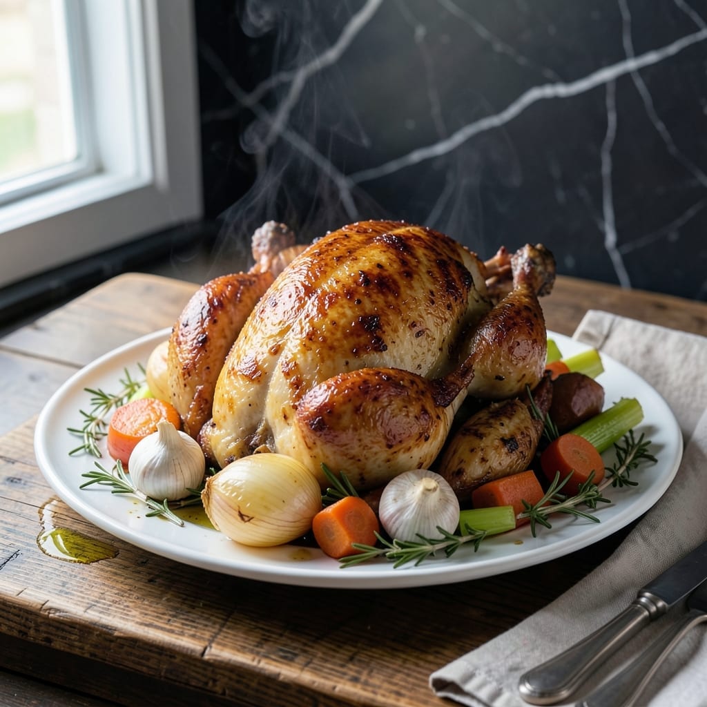 Roaster Chicken Crock Pot Recipe: Set-It-and-Forget-It Savory Supper