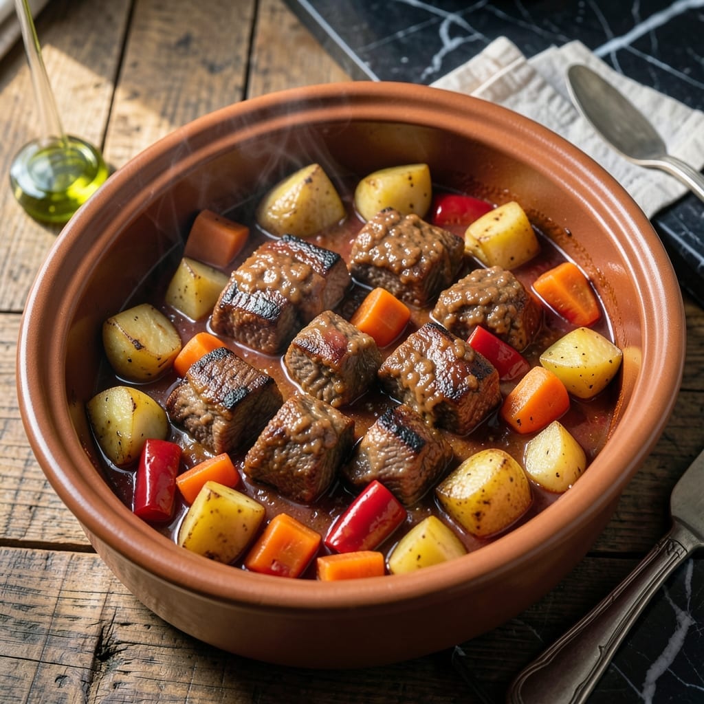 Caldereta Crock Pot Recipe: Filipino Beef Stew Simmered to Perfection