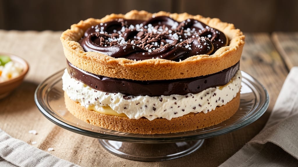 5 Layer Chocolate Pie Recipe: Decadent Fudge, Caramel, and Pecan Heaven