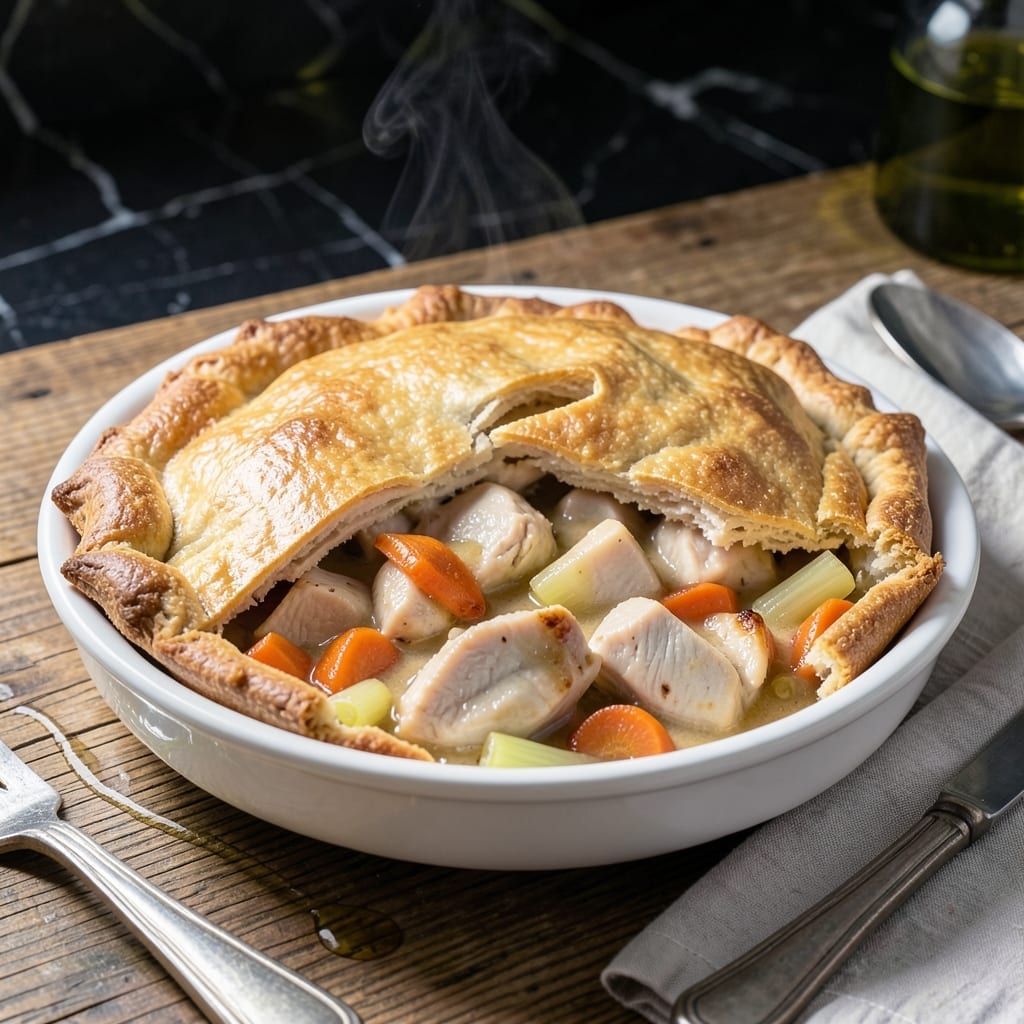 Chicken Pot Pie Diabetic Recipe: Sugar-Free Savory Comfort