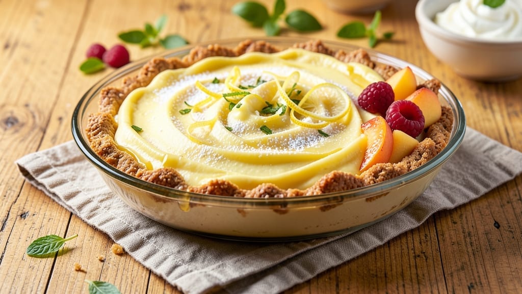 20-Minute Lemon Cheesecake Recipe: Zesty Crust and Silky Filling