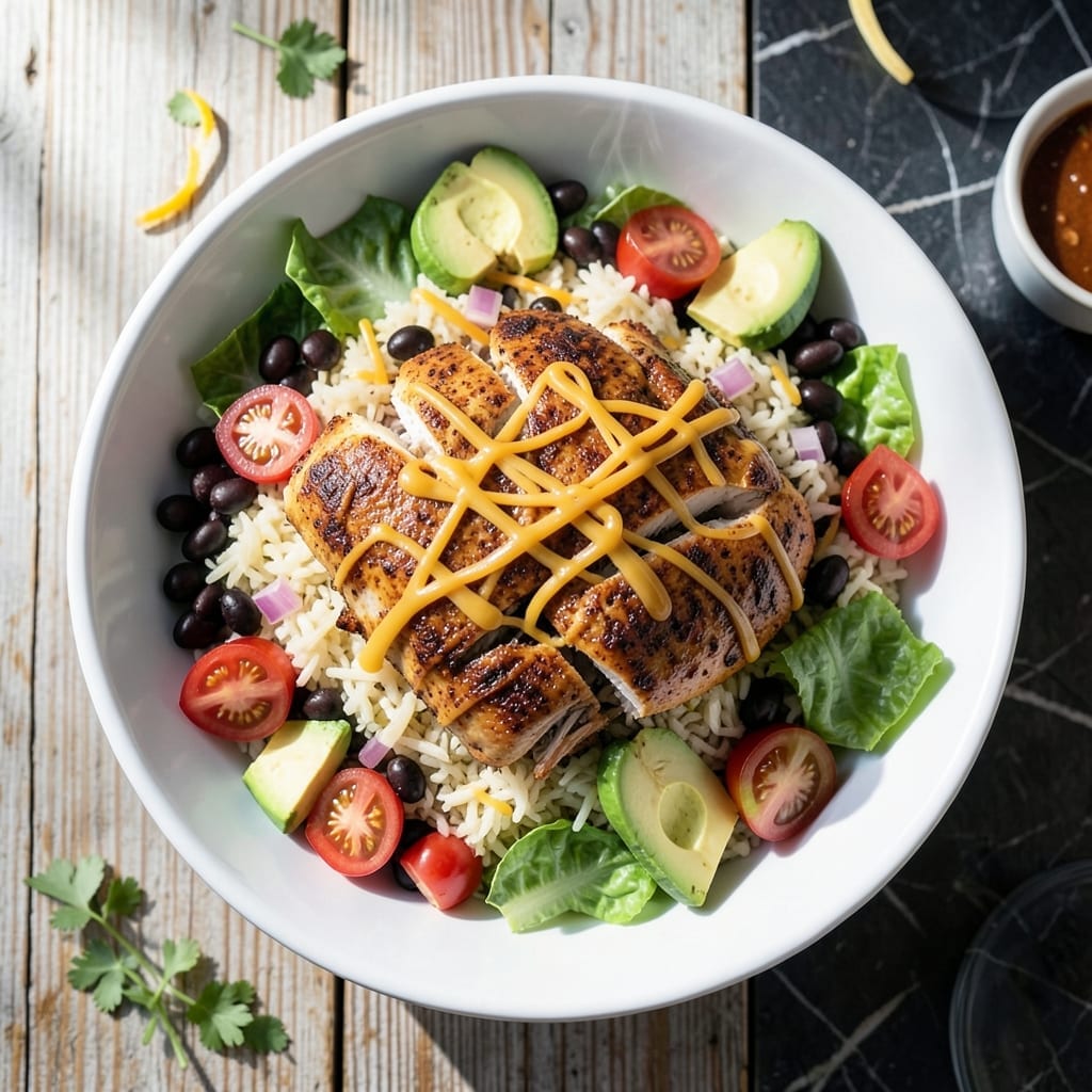 Chicken Burrito Bowl Crock Pot Recipe: Loaded With Southwestern Flavors