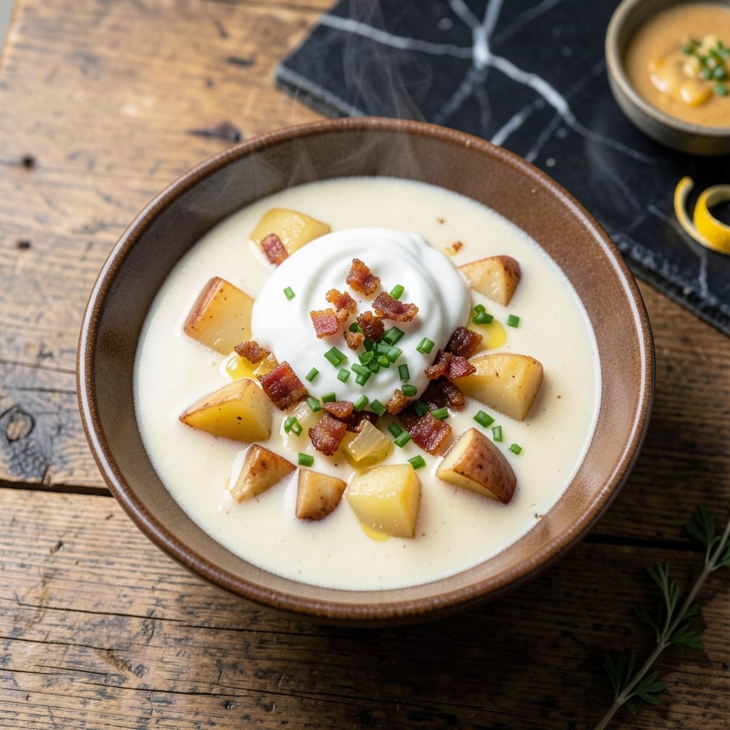 Fatz Cafe Loaded Potato Soup Recipe: Copycat Creamy Richness with All the Fixings