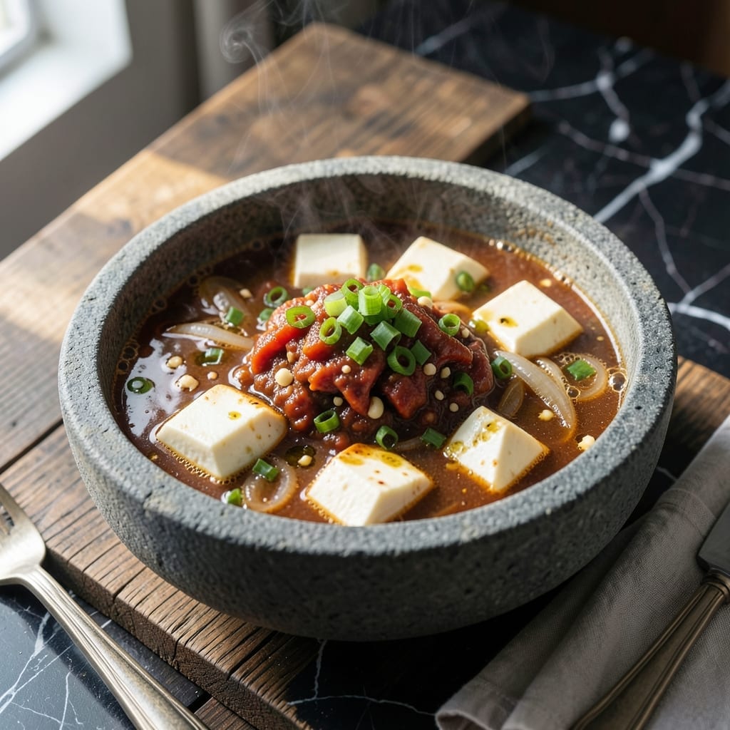 Korean Tofu Pot Recipe: Spicy Kimchi and Soft Tofu Stew
