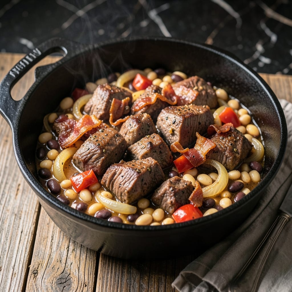 Cowboy Crock Pot Recipe: Rustic Beef and Bean Slow Cooked Stew
