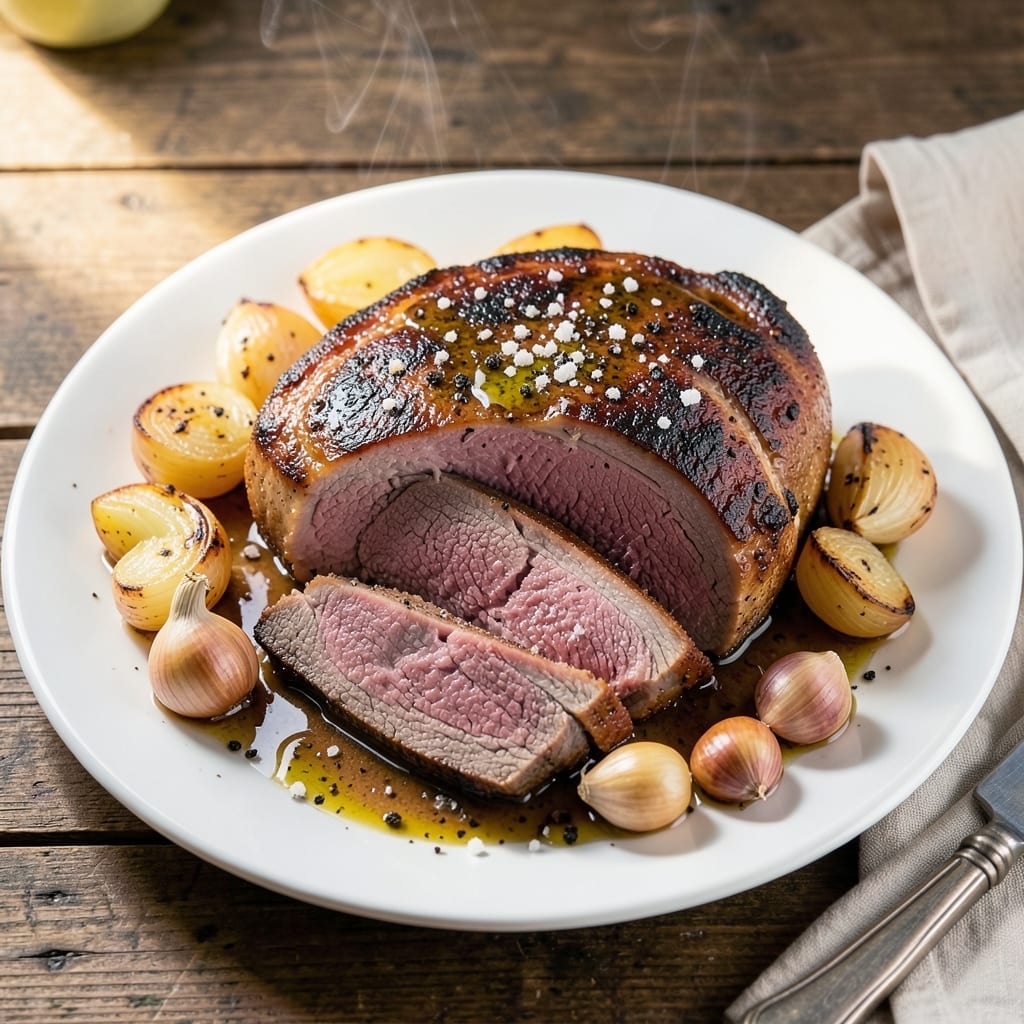 Picnic Roast Crock Pot Recipe: Herb-Infused Slow-Cooked Beef