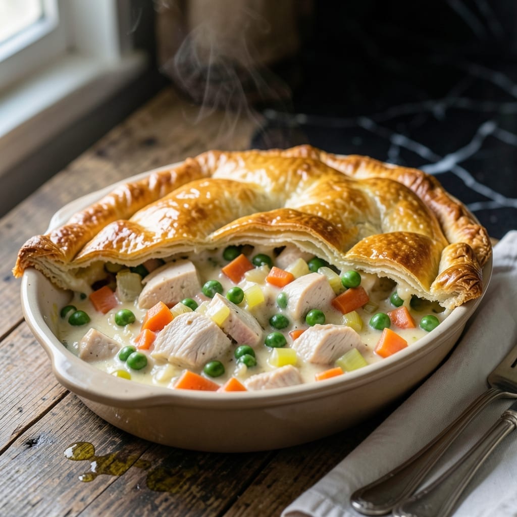 Weight Watchers Pot Pie Recipe: Lightened Comfort in a Flaky Crust