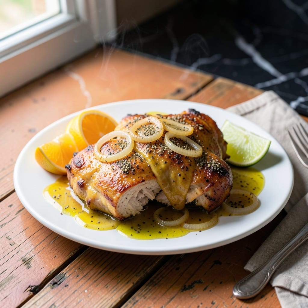 Mojo Chicken Crock Pot Recipe:Citrus-Garlic Slow Cooked Succulence Mojo Chicken Crock Pot Recipe:Citrus-Garlic Slow Cooked Succulence