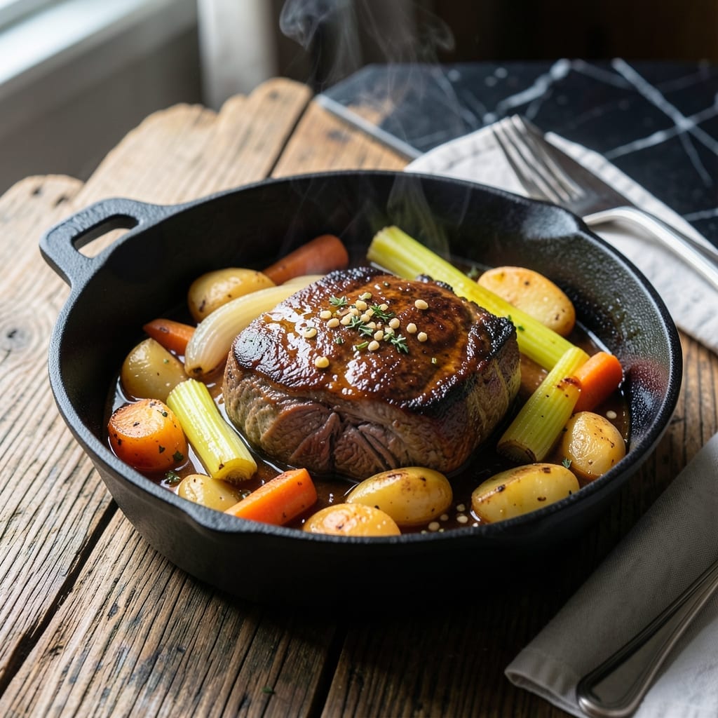 Founding Farmers Yankee Pot Roast Recipe: New England-Style Slow Cooked Comfort