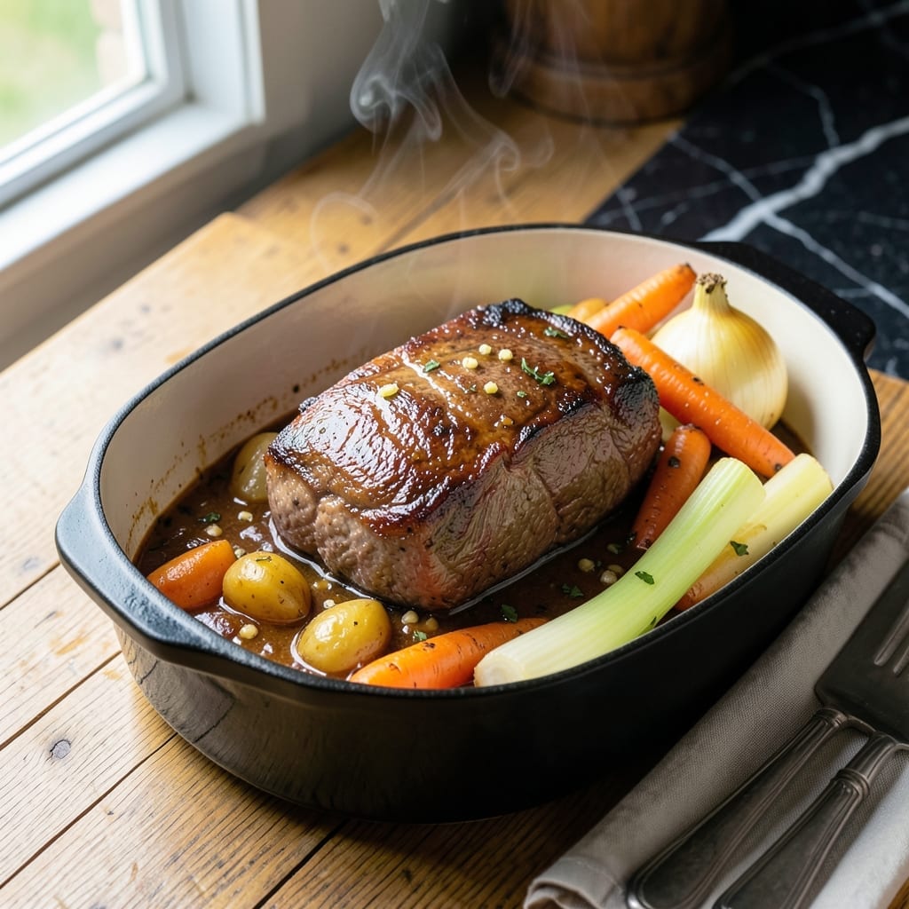 Summer Pot Roast Recipe: Dutch Oven Comfort Without the Heavy Winter Feel Summer Pot Roast Recipe: Dutch Oven Comfort Without the Heavy Winter Feel