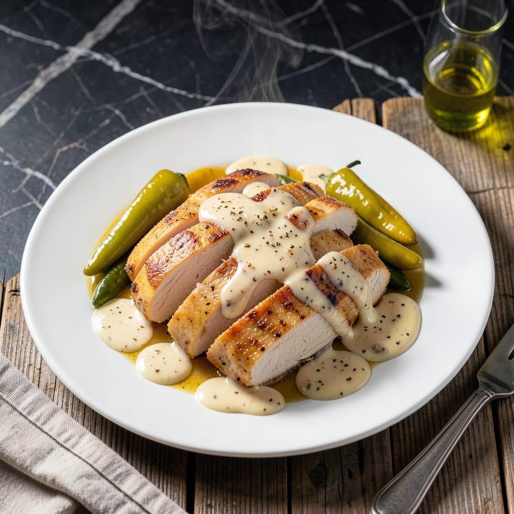 Million Dollar Chicken Crock Pot Recipe: Creamy Pepperoncini Indulgence
