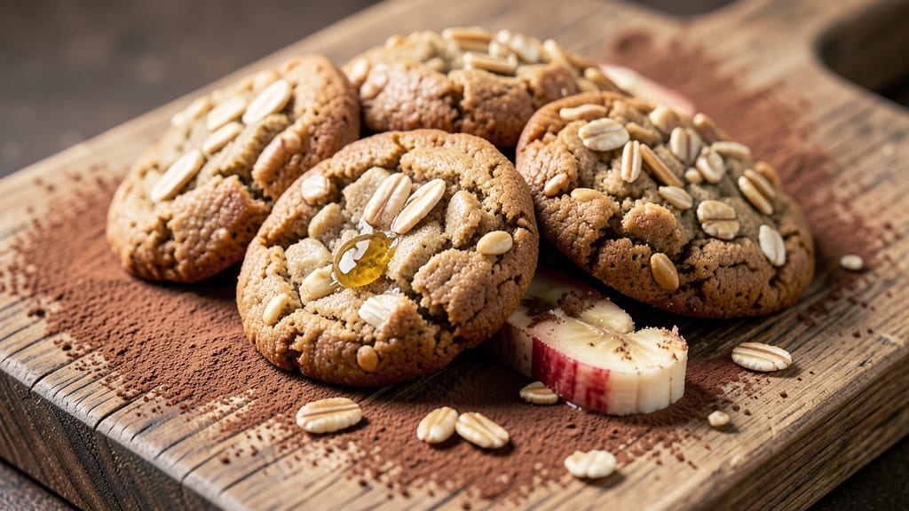 3-Ingredient Banana Oat Cocoa Cookies Recipe: Fudgy, No-Bake Magic in 15 Minutes