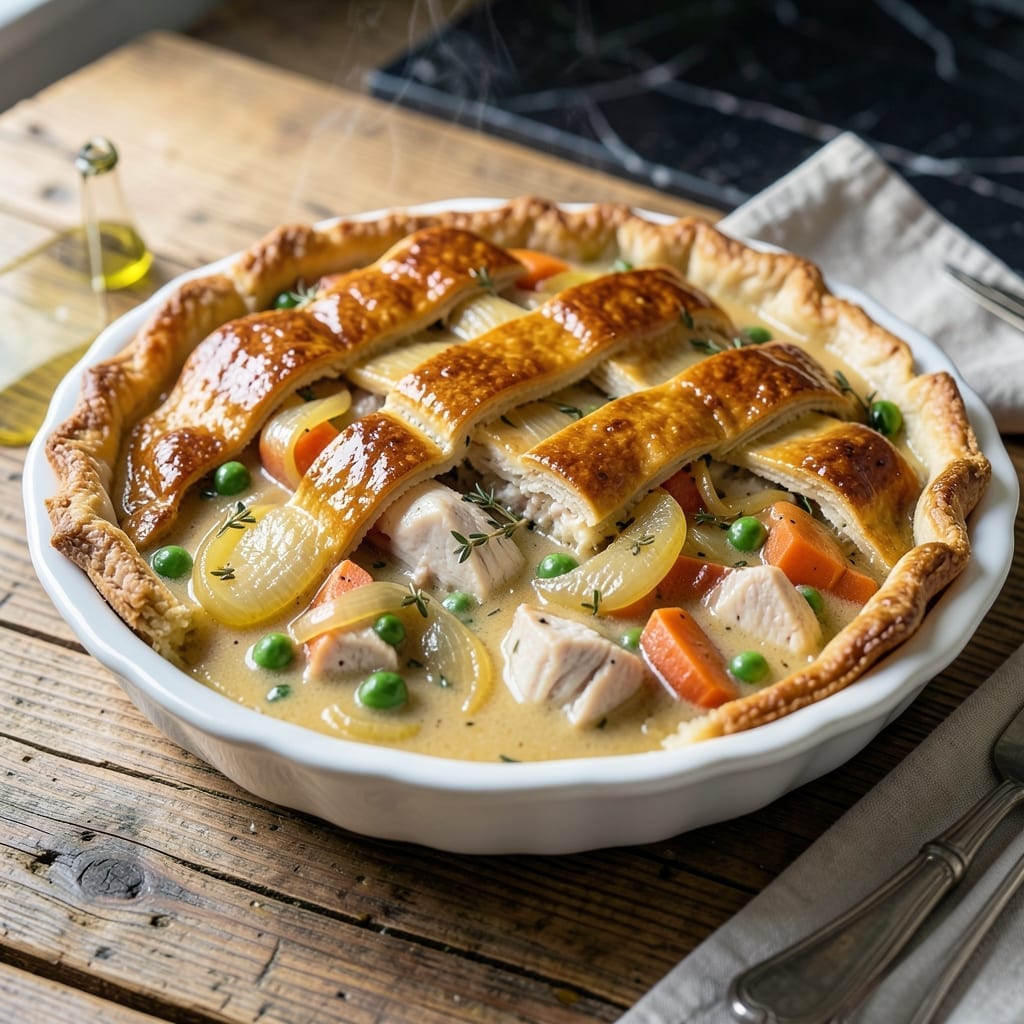 Chicken Pot Pie Recipe Cook's Illustrated: Foolproof Flaky Crust Over Herb-Rich Filling
