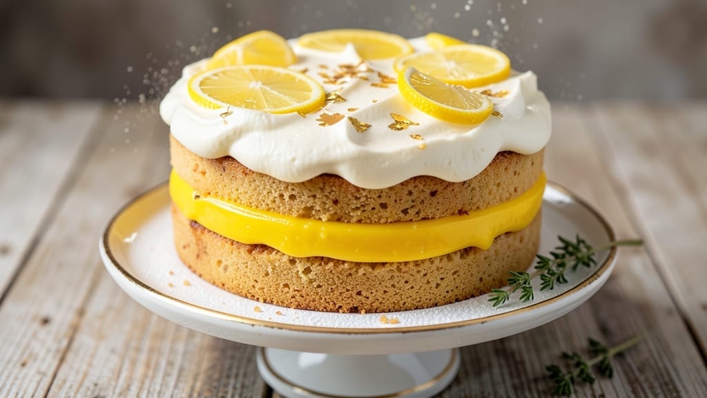 8-Inch Lemon Cake Recipe: Zesty Layers With Cream Cheese Frosting