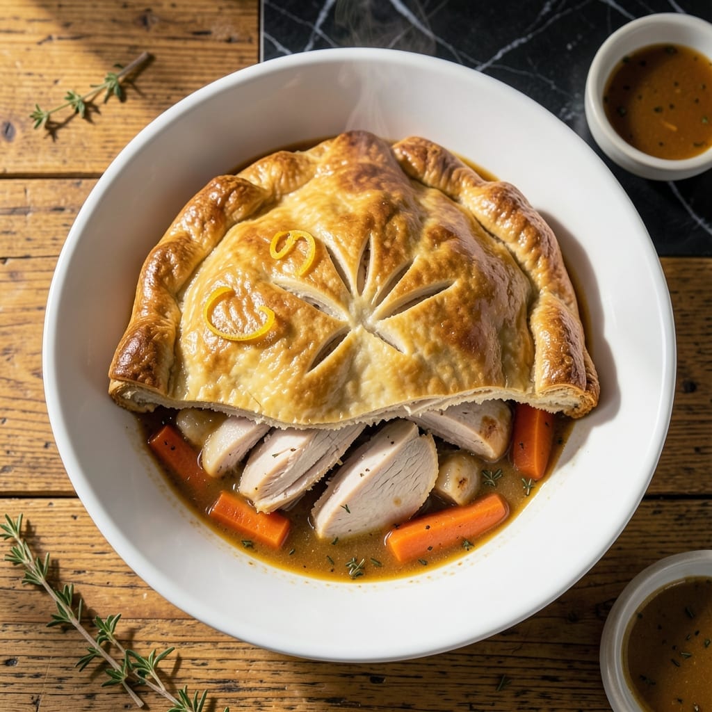 Personal Turkey Pot Pie Recipe: Homemade Comfort with Flaky Layers Personal Turkey Pot Pie Recipe: Homemade Comfort with Flaky Layers