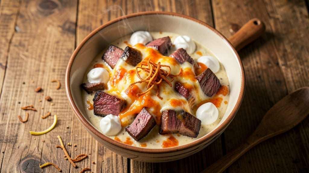 3 Cheese Steak Dip Outback Recipe: Melted Cheese River With Crispy Topping 3 Cheese Steak Dip Outback Recipe: Melted Cheese River With Crispy Topping