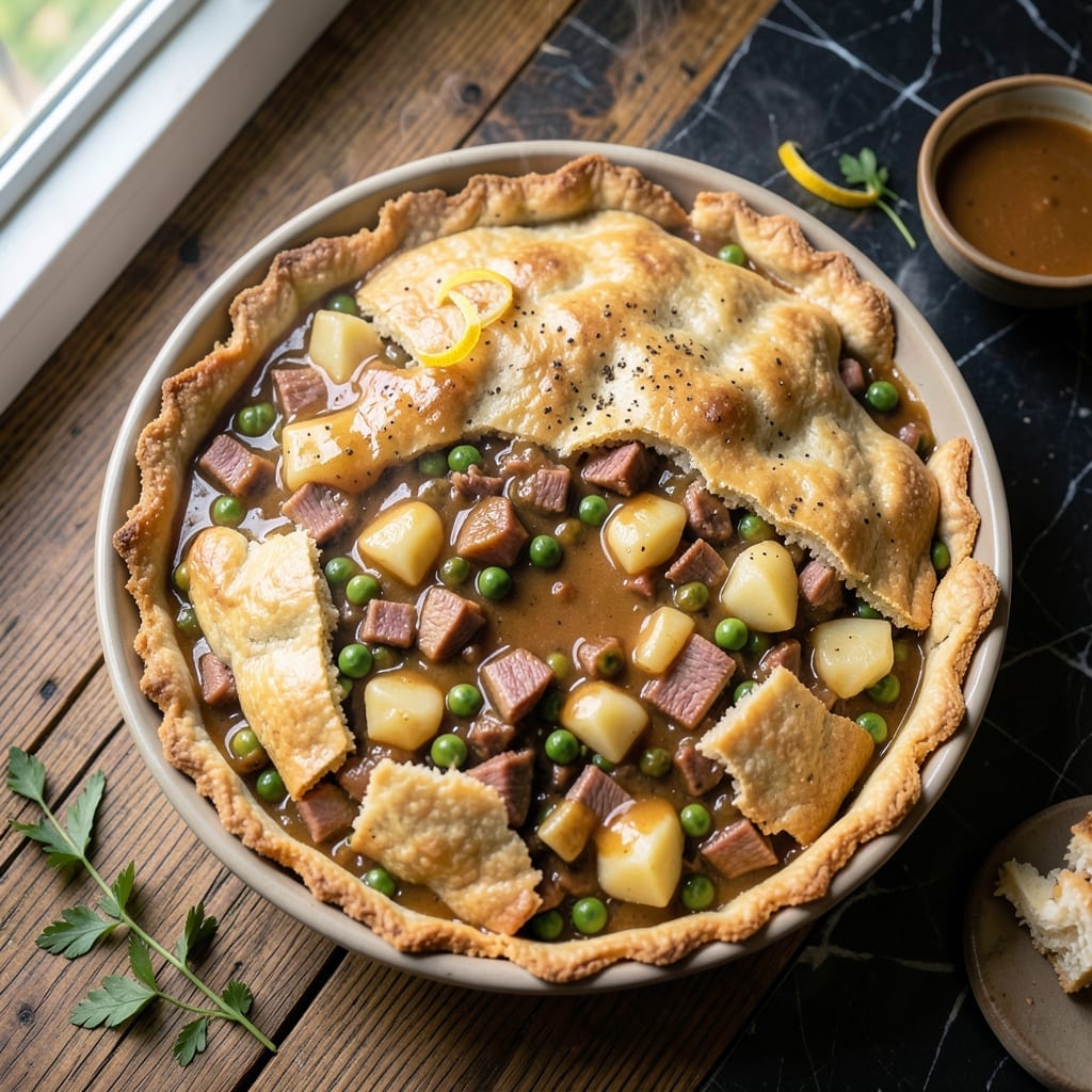 Ham Pot Pie Recipe Pennsylvania Dutch: Flaky Crust with Hearty Fillings