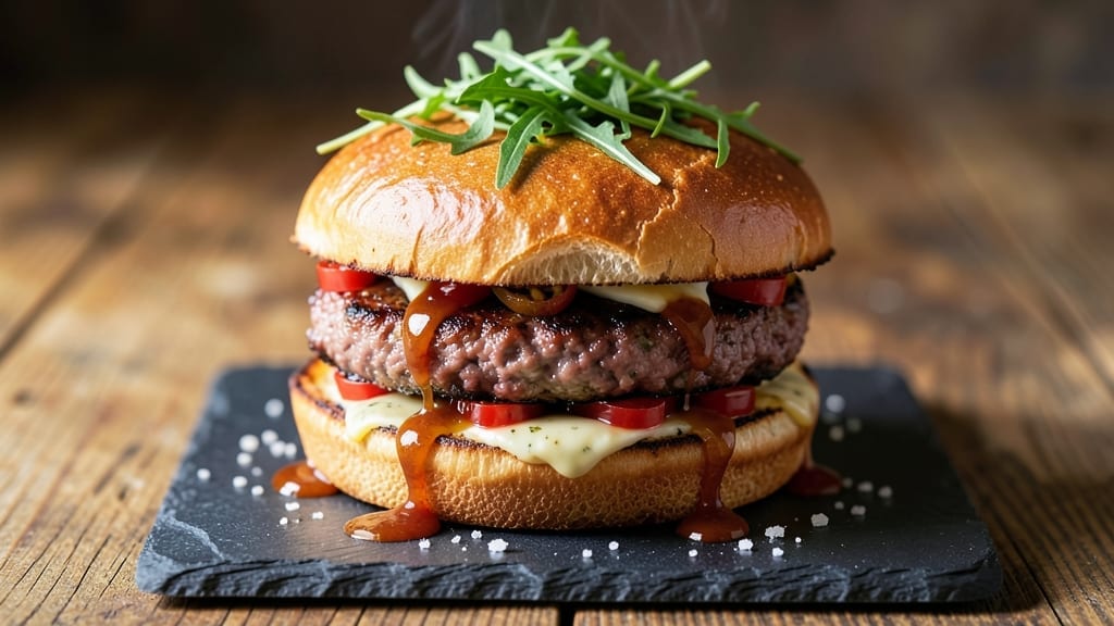 2 Lb Ground Beef Burgers Recipe: Smash-Style Crust and Juicy Pink Centers