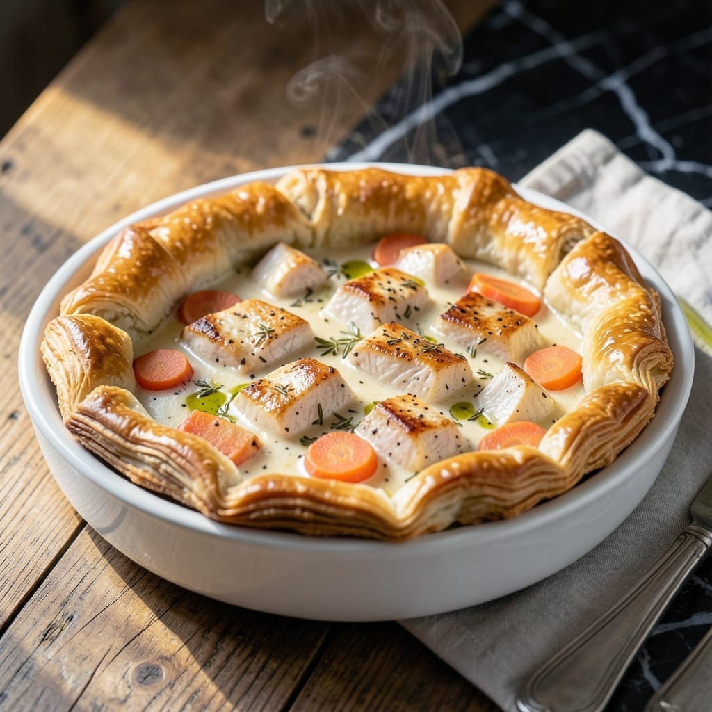 David Venable's Chicken Pot Pie Recipe: Golden Crust With Herb-Infused Filling