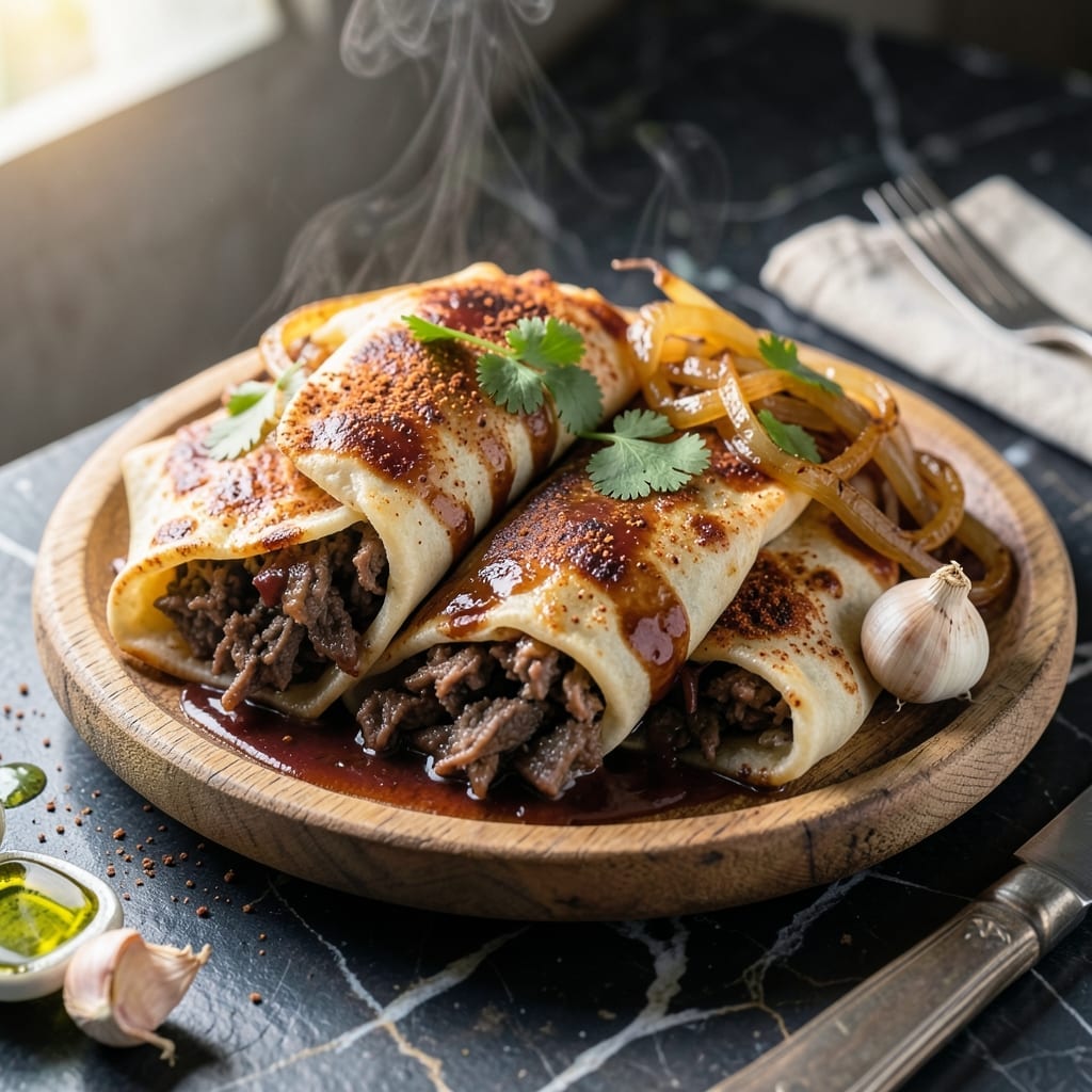 Crock Pot Chimichangas Recipe: Crispy Tortillas With Shredded Beef and Cheese