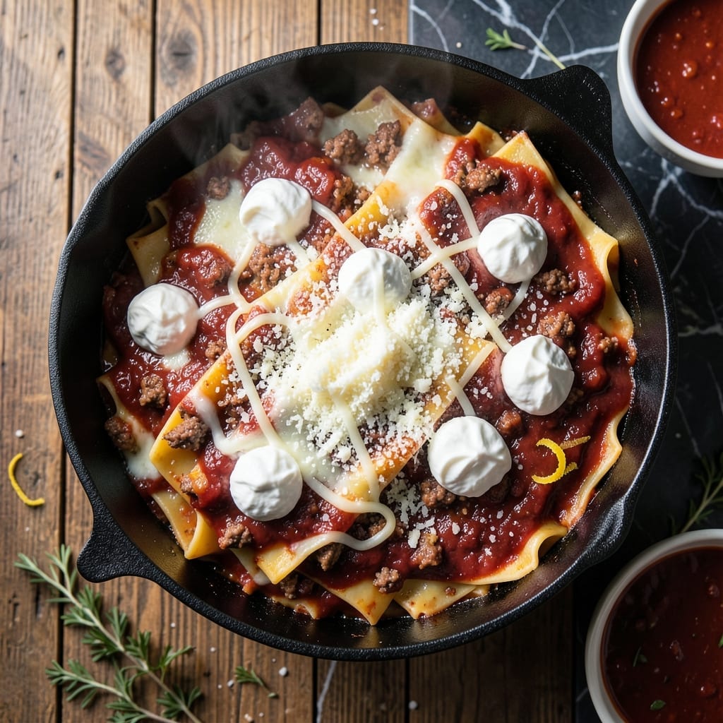 One Pot Lasagna Recipe With Ricotta Cheese: Layered No-Boil Simplicity