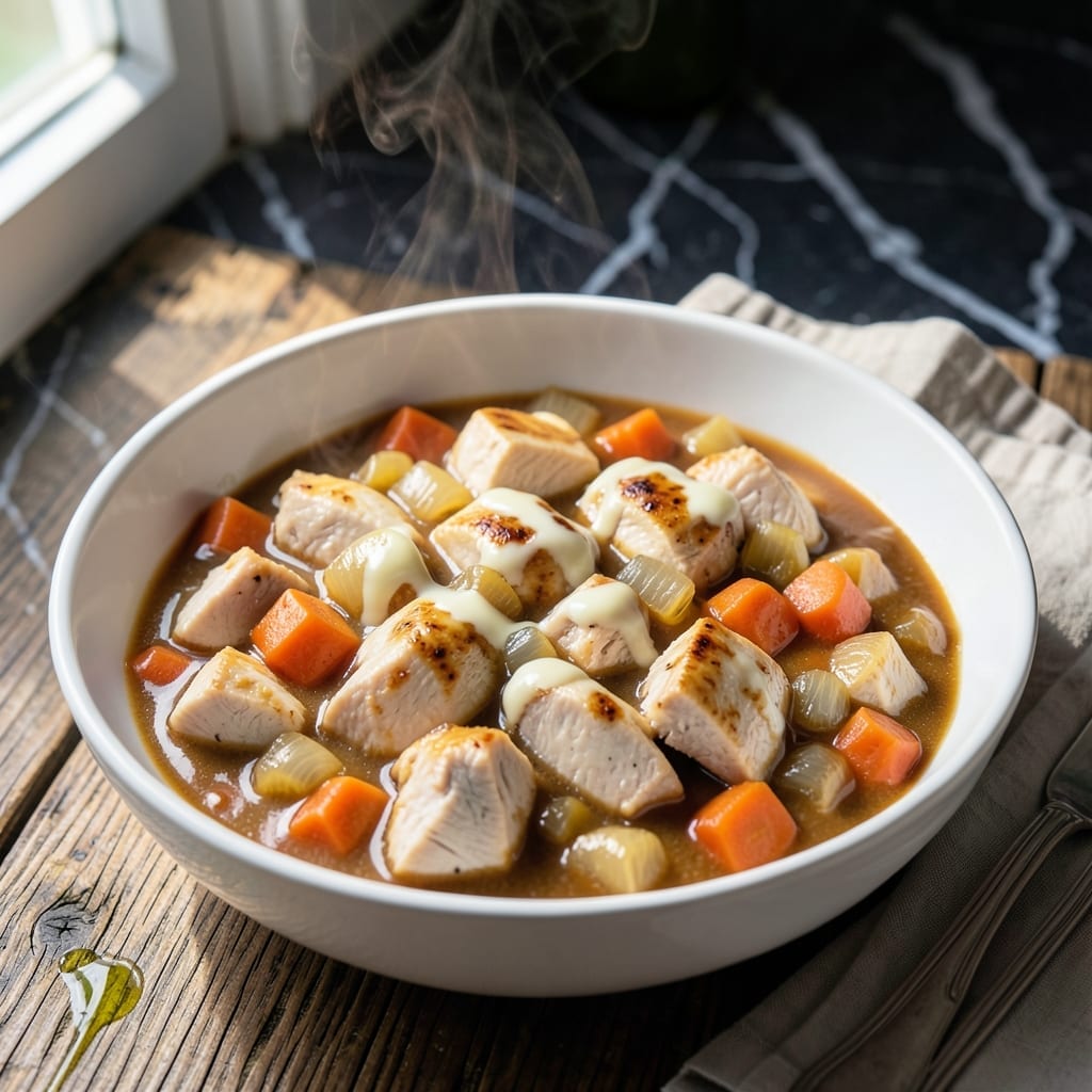 Chicken Pot Pie Filling Only Recipe: Rich Velvety Sauce With Tender Chicken