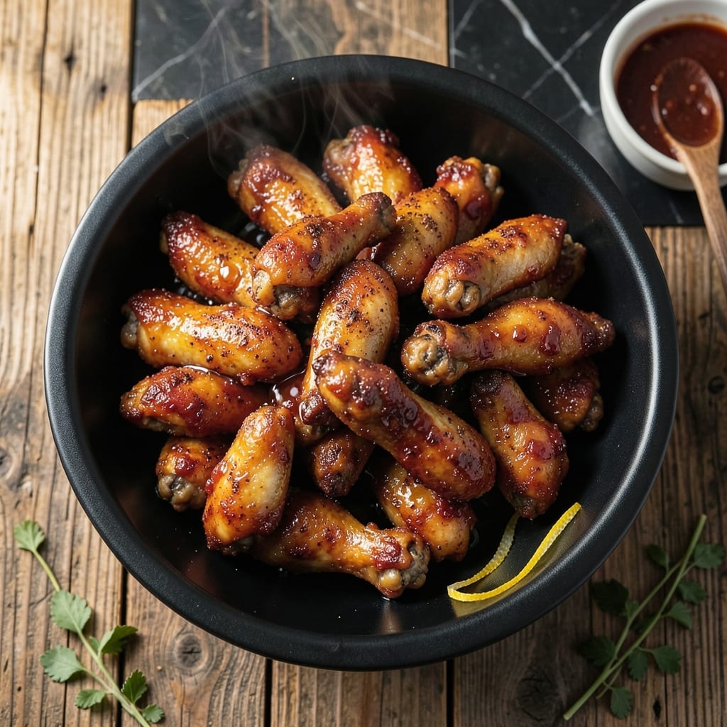 Recipe Chicken in Crock Pot Chicken Wings: Saucy and Sticky Game Day Delight