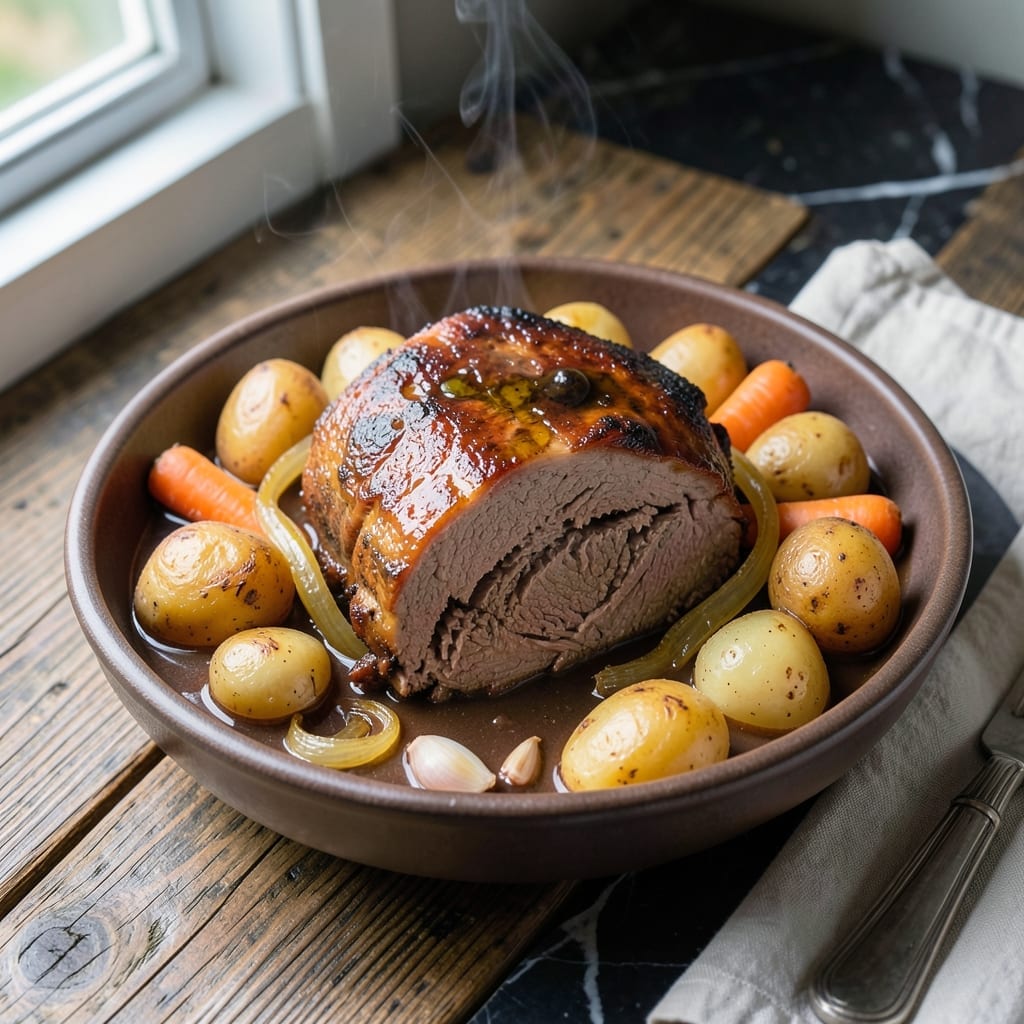 Boston Roast Crock Pot Recipe: Set-It-and-Forget-It Sunday Dinner