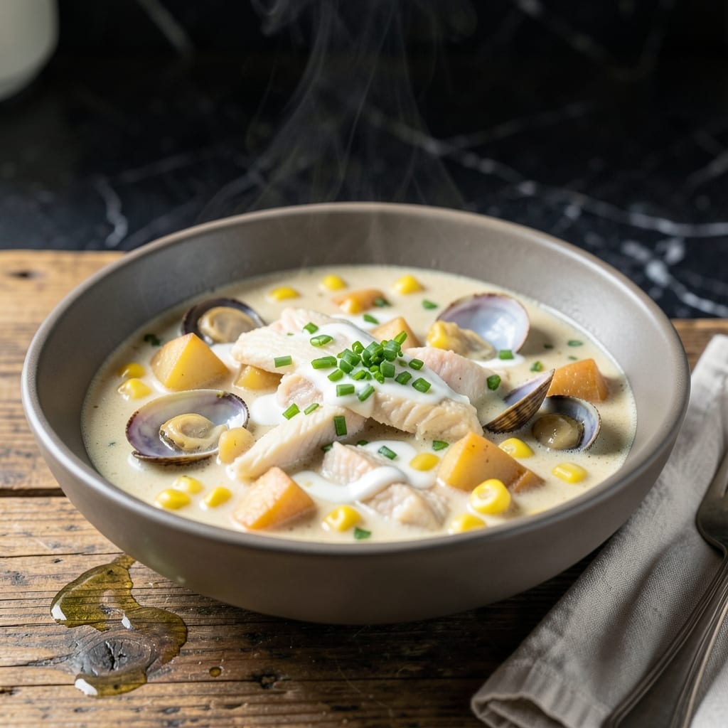 Crock Pot Chowder Recipe: Creamy New England-Style Comfort