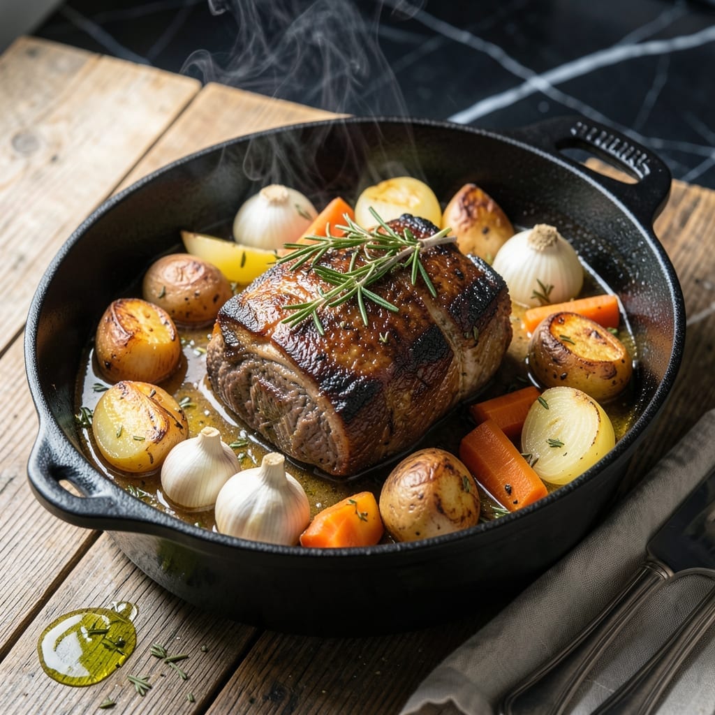 Garlic Herb Pot Roast Recipe: Slow-Braised Sunday Dinner Richness