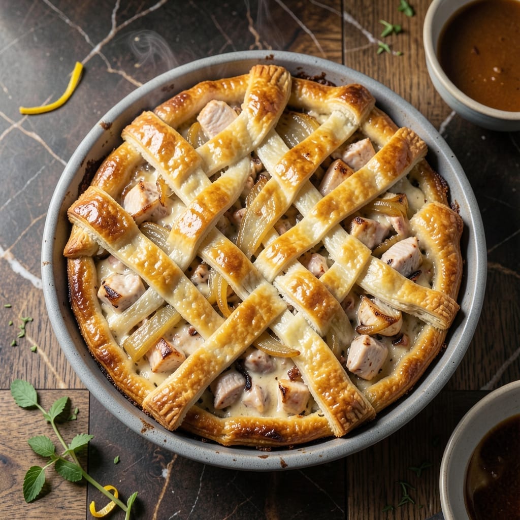 Rustic Chicken Pot Pie Recipe: Homemade Goodness With a Flaky Crust