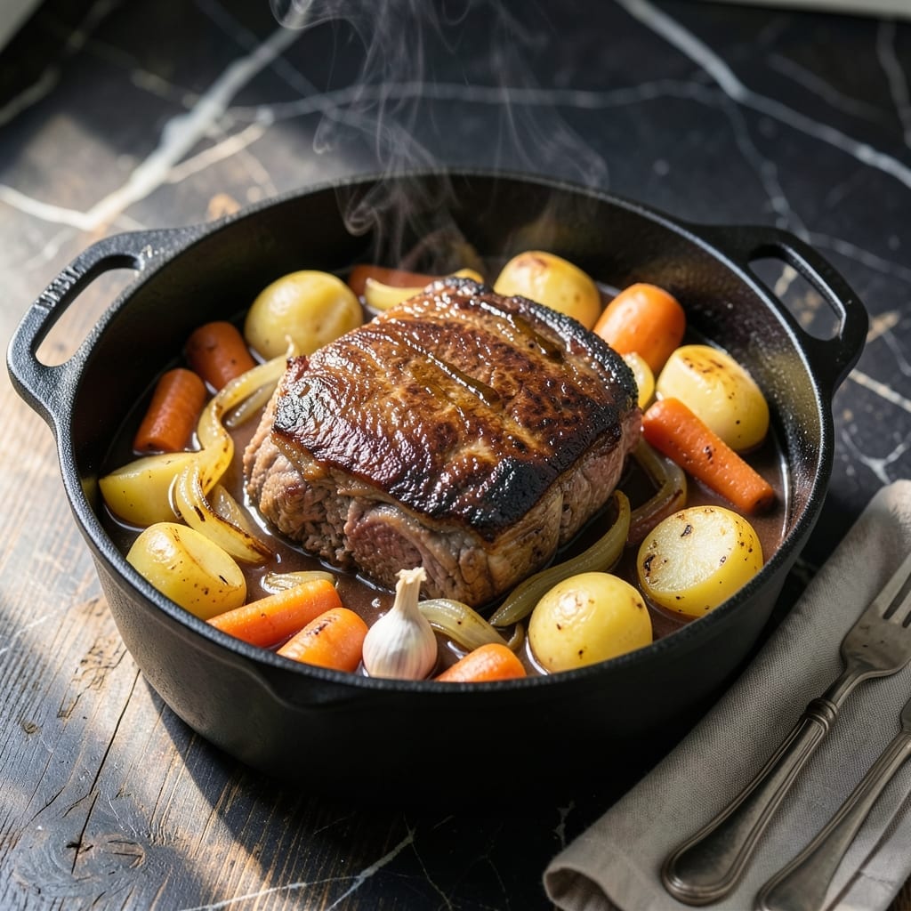 Perfect Pot Roast Recipe Oven: Herb-Infused Succulence With Root Vegetables