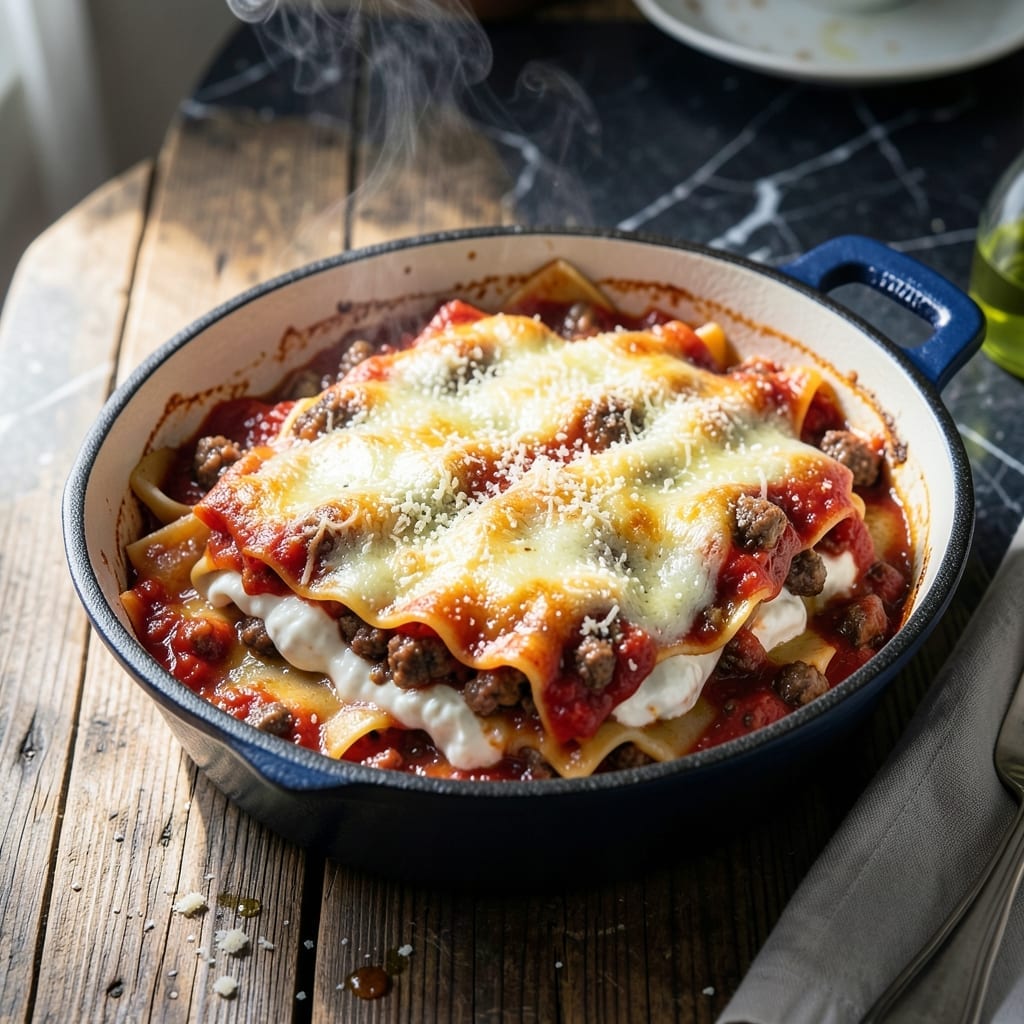 One Pot Lasagna Recipe: Layered Flavor Without the Fuss