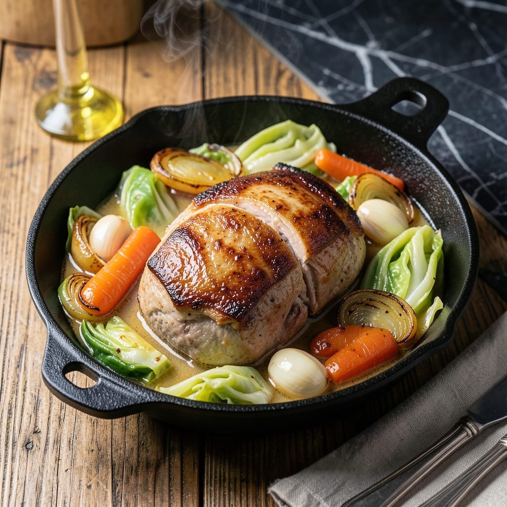 Pork Roast and Cabbage Crock Pot Recipe: Hearty One-Pot Meal