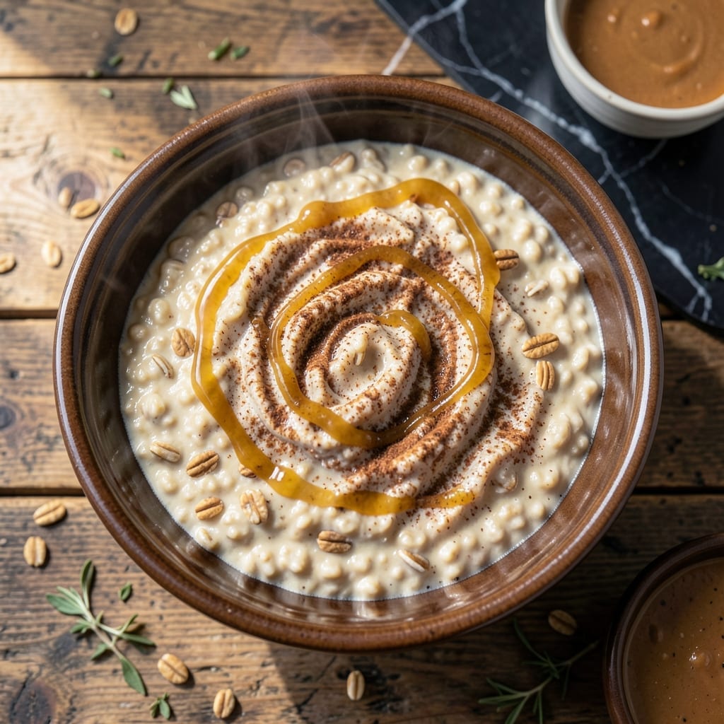 Crock Pot Recipe For Overnight Oatmeal: Wake Up to Warm Spiced Breakfast