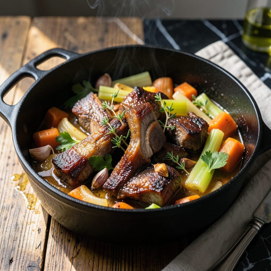 One Pot Oxtail Recipe: Rich Gravy and Fall-Off-The-Bone Meat