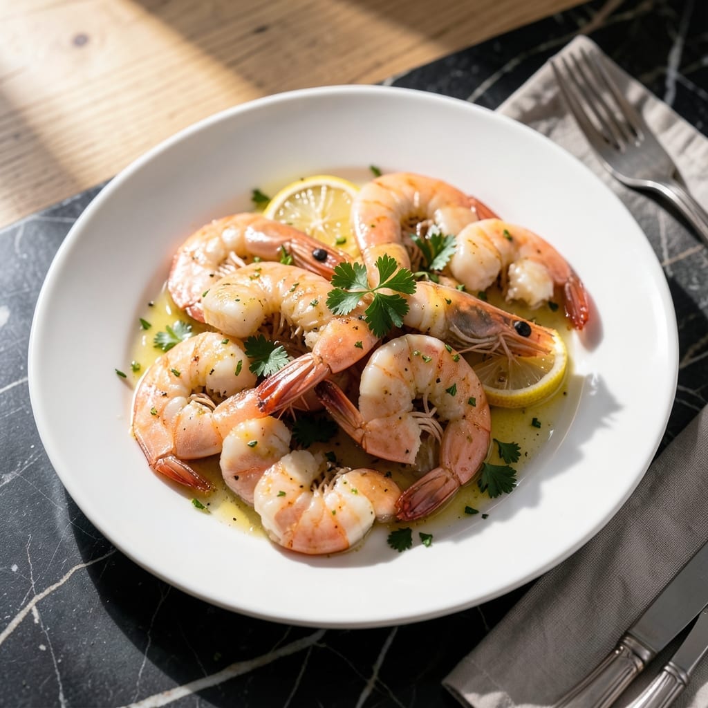 Shrimp Scampi Recipe Low Fat: Zesty Lemon Garlic with No Butter