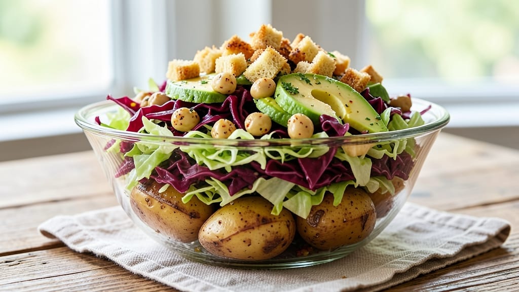 7 Layer Vegetable Salad Recipe: Crunchy, Creamy, Colorful Stacked Magic