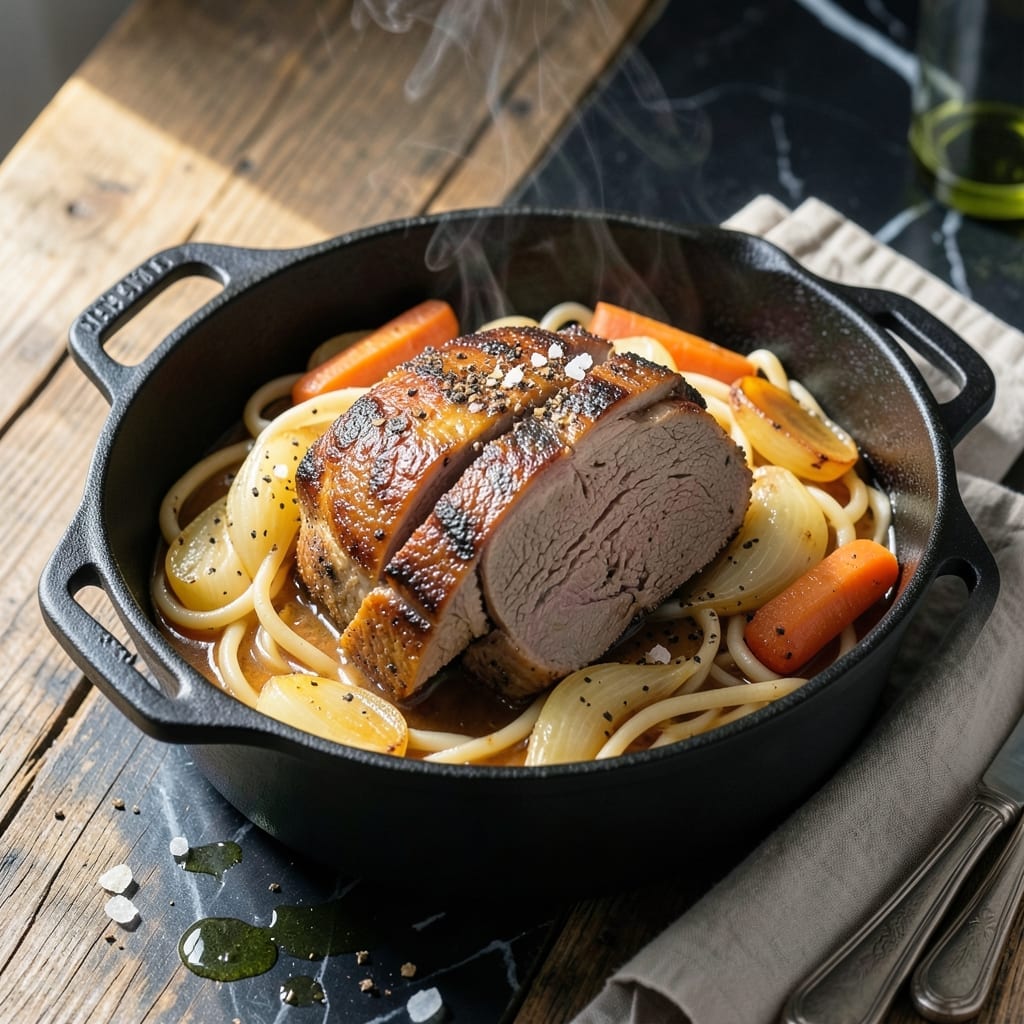 Pot Roast Beef and Noodles Recipe: Slow-Cooked Richness With Egg Noodles Pot Roast Beef and Noodles Recipe: Slow-Cooked Richness With Egg Noodles