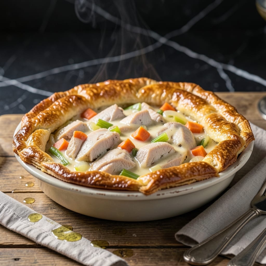 Dad's Turkey Pot Pie Recipe: Homestyle Comfort in a Buttery Shell