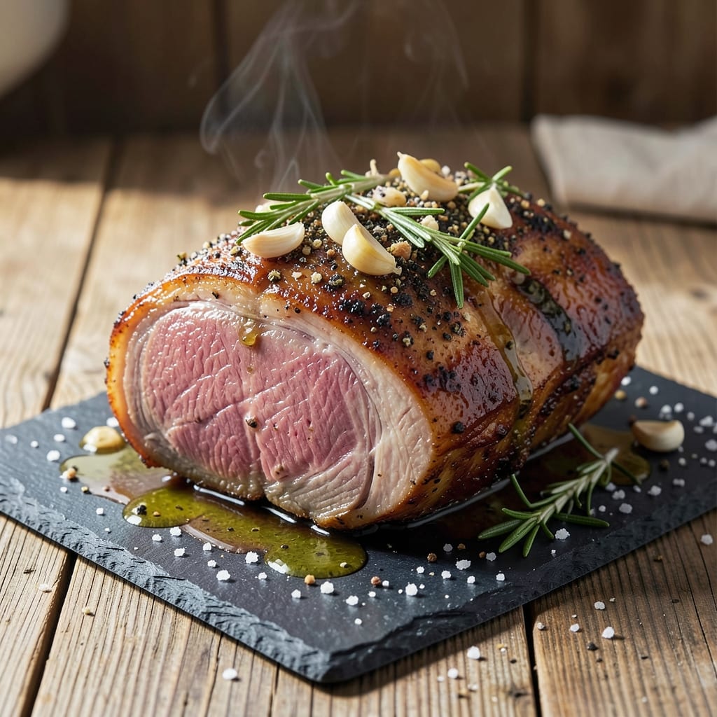 7lb Standing Rib Roast Recipe: Juicy Pink Center With Crispy Bark