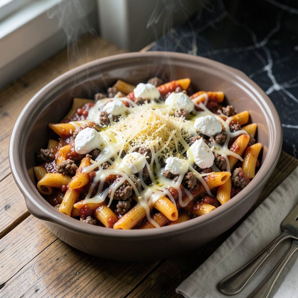Crock Pot Ziti Recipe: Hands-Off Cheesy Comfort in One Pot Crock Pot Ziti Recipe: Hands-Off Cheesy Comfort in One Pot