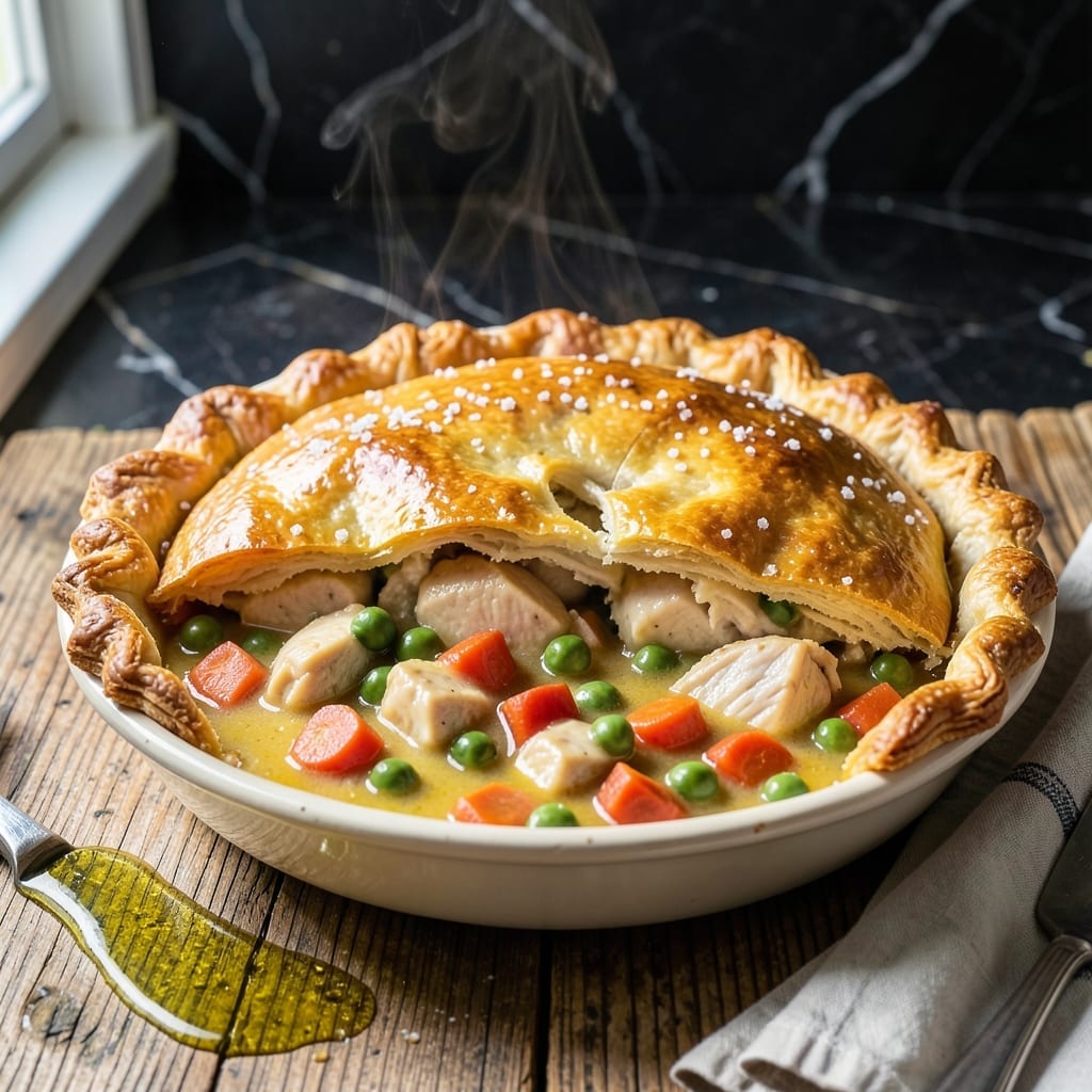 Awesome Chicken Pot Pie Recipe: Homemade Comfort With a Flaky Top