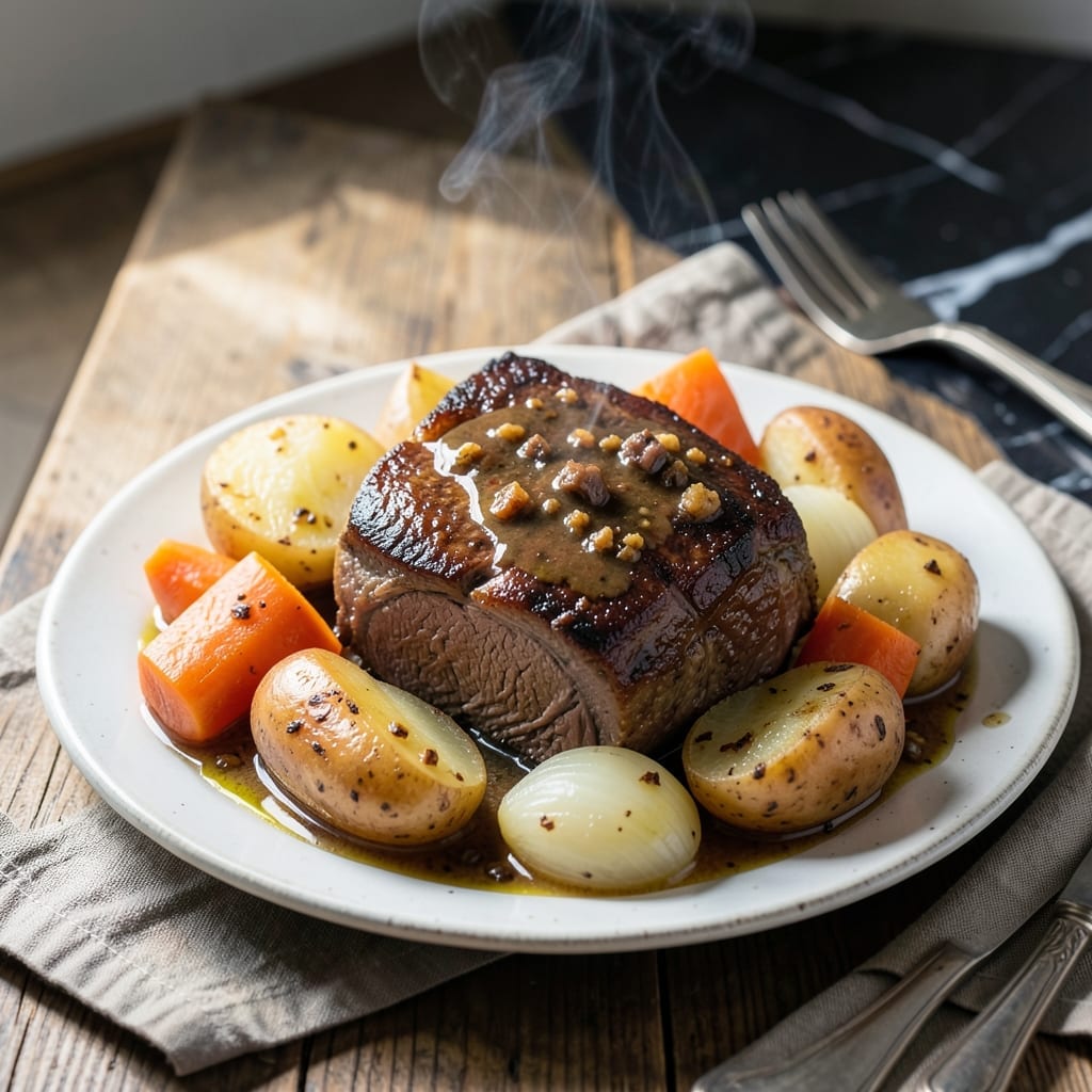 Quick Crock Pot Roast Recipe: Effortless Fall-Apart Beef With Carrots